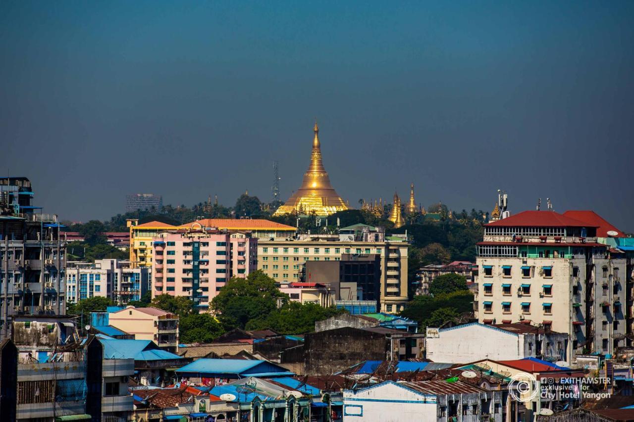 City Hotel Yangon Exterior foto
