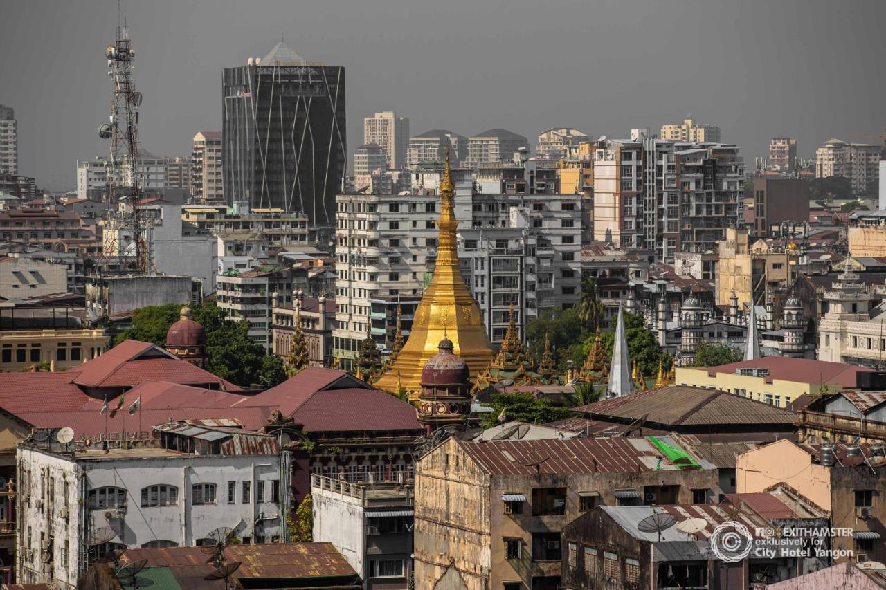 City Hotel Yangon Exterior foto
