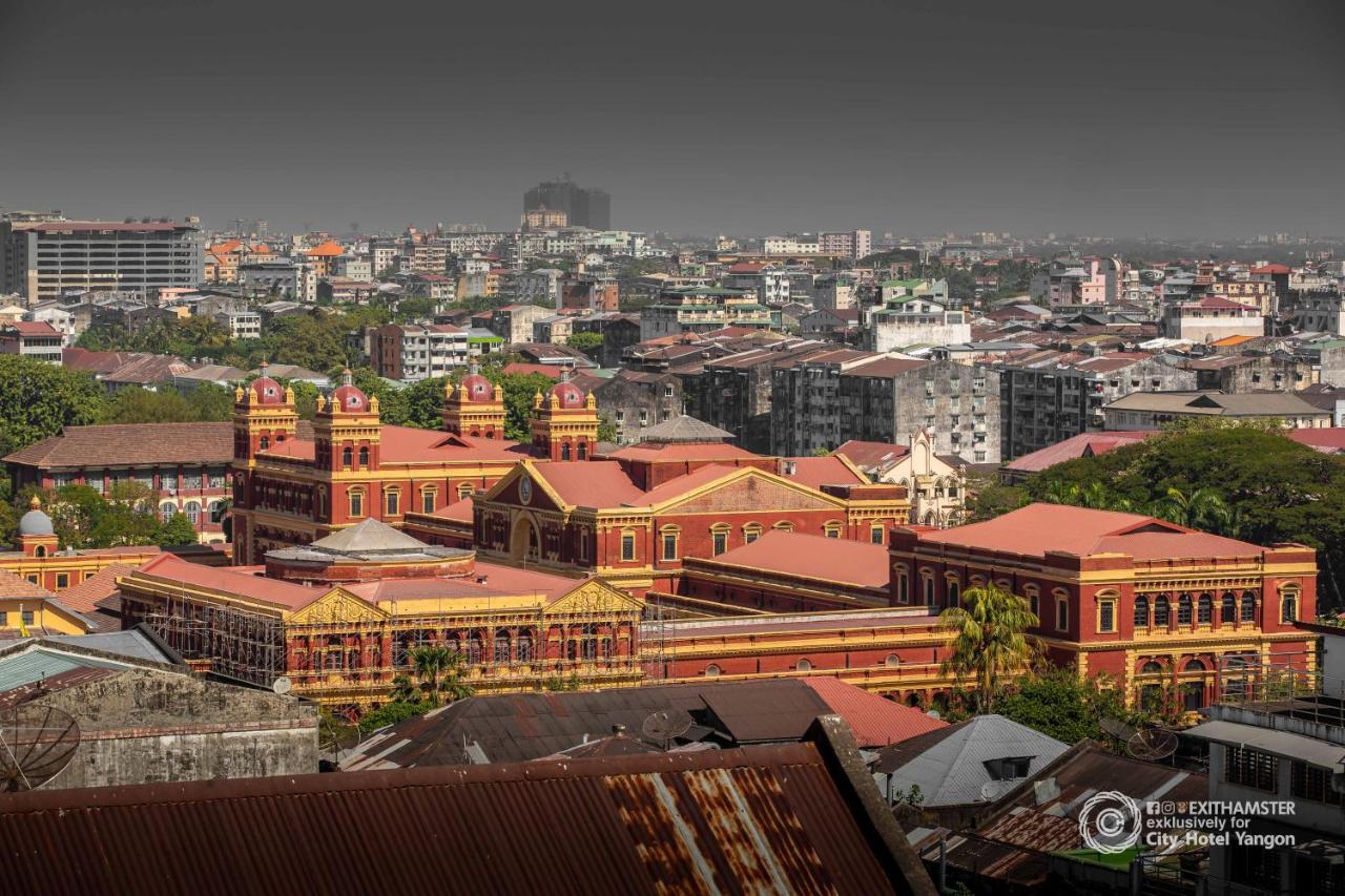 City Hotel Yangon Exterior foto